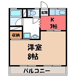 🉐敷金礼金0円！🉐東北本線 宇都宮駅 バス25分 睦町下車 徒歩2分