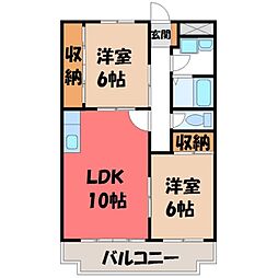 🉐敷金礼金0円！🉐東武宇都宮線 東武宇都宮駅 徒歩22分