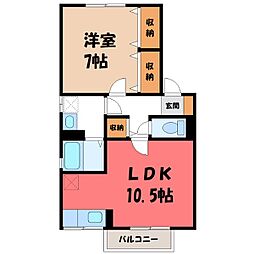 JR東北本線 宇都宮駅 バス20分 西中丸停下車 徒歩6分