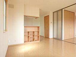 真岡鐵道 真岡駅 4kmの賃貸アパート 2階2LDKのリビング/ダイニング