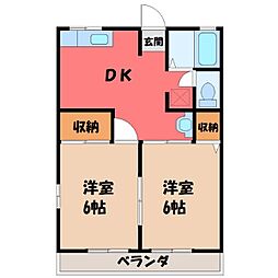 JR東北本線 雀宮駅 徒歩20分