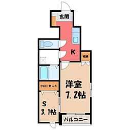 東武宇都宮線 東武宇都宮駅 徒歩16分