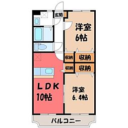 JR東北本線 石橋駅 徒歩25分 3階/-