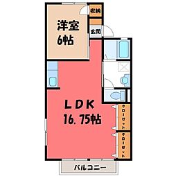 コーポ一の沢 2階/-