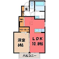 JR東北本線 宇都宮駅 バス20分 県営細谷住宅前下車 徒歩2分