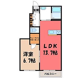 東武宇都宮線 東武宇都宮駅 徒歩21分