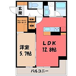 宇都宮芳賀ライトレール線 東宿郷駅 徒歩3分 3階/-