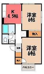 JR東北本線 宇都宮駅 バス10分 豊郷南小前下車 徒歩5分 2階/-