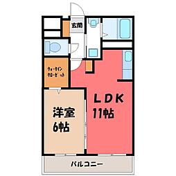 東武宇都宮線 東武宇都宮駅 徒歩23分 2階/-