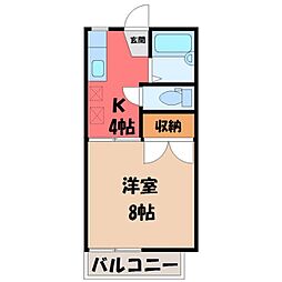 JR東北本線 宇都宮駅 バス19分 陽西中西下車 徒歩2分