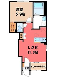 東武宇都宮線 国谷駅 徒歩5分 1階/-