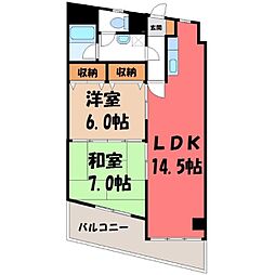 東武宇都宮線 東武宇都宮駅 徒歩15分 4階/-