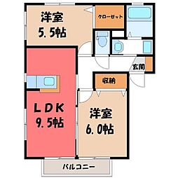 日光線 鹿沼駅 バス17分 西千渡下車 徒歩10分