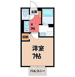 JR日光線 鶴田駅 徒歩7分