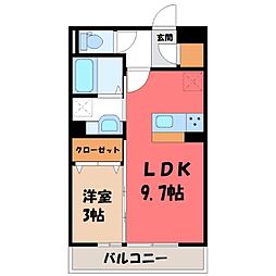 東武宇都宮線 東武宇都宮駅 徒歩24分 1階/-