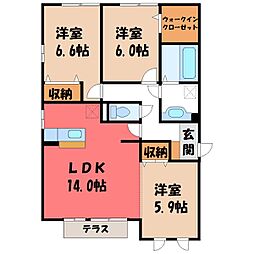 宇都宮芳賀ライトレール線 ゆいの杜中央駅 徒歩9分