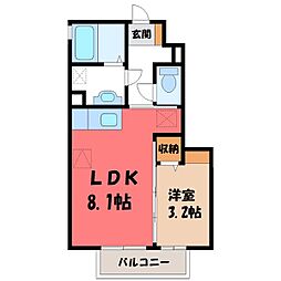 宇都宮芳賀ライトレール線 平石駅 徒歩32分 1階/-