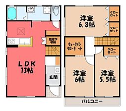 東武宇都宮線 東武宇都宮駅 徒歩26分