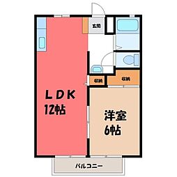 JR東北本線 宝積寺駅 徒歩20分