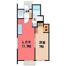 東武日光線 新鹿沼駅 徒歩9分 1階/-