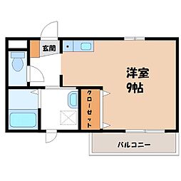 グリーンジャルダン M 2階/-