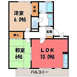宇都宮芳賀ライトレール線 東宿郷駅 徒歩18分 2階/-