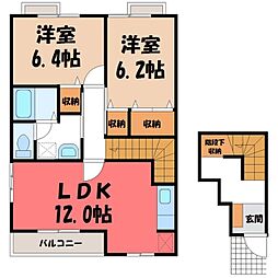 JR東北本線 石橋駅 徒歩11分 2階/-