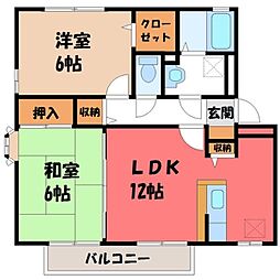 JR東北本線 宇都宮駅 バス35分 弁天橋下車 徒歩7分 1階/-