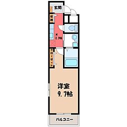 宇都宮芳賀ライトレール線 ゆいの杜中央駅 徒歩19分 3階/-