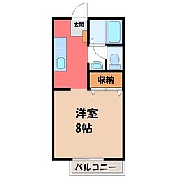 東武宇都宮線 おもちゃのまち駅 徒歩5分 2階/-