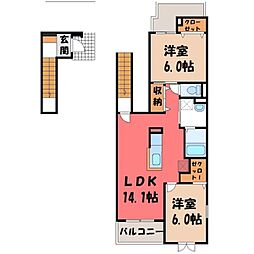 東武宇都宮線 東武宇都宮駅 3.4km