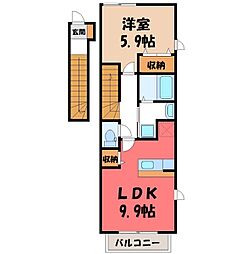 東武宇都宮線 東武宇都宮駅 バス17分 野尻下車 徒歩12分