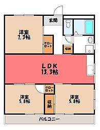 JR東北本線 岡本駅 徒歩27分 2階/-
