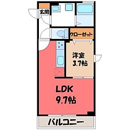 JR東北本線 宇都宮駅 徒歩29分