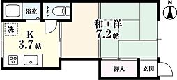 🉐敷金礼金0円！🉐古野アパート B棟