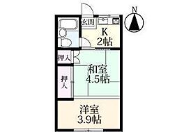 🉐敷金礼金0円！🉐コーポ山田 北棟