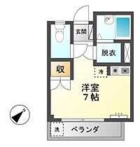 メゾン各務  ｜ 岐阜県関市平賀町７丁目（賃貸マンション1R・3階・18.19㎡） その2