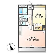 キャンプＧ  ｜ 岐阜県美濃市（賃貸アパート1LDK・2階・45.63㎡） その2