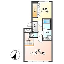 グリーンヒルＩ  ｜ 岐阜県美濃加茂市中部台７丁目（賃貸アパート1LDK・2階・40.35㎡） その2