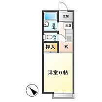 ルミエール野村  ｜ 岐阜県岐阜市芥見３丁目（賃貸アパート1R・1階・19.00㎡） その2