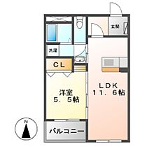 サンフェアリー  ｜ 岐阜県美濃加茂市田島町３丁目（賃貸マンション1LDK・3階・40.89㎡） その2