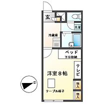 レオパレスグリーンタウン  ｜ 岐阜県関市緑町２丁目（賃貸アパート1K・1階・22.70㎡） その1