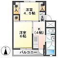 ビレッジハウス下有知2号棟4階2.7万円