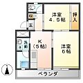 ビレッジハウス八幡2号棟1階4.3万円