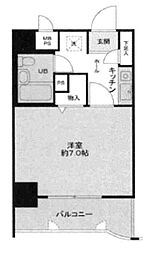 間取図画像 1K