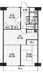 間取図画像 3LDK