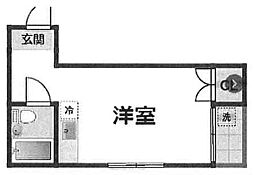 間取図画像 ワンルーム