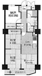 間取図画像 2SLDK