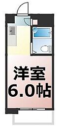 メゾン・ド・サンセール ワンルームの間取図画像