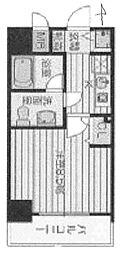 ラナップスクエア福島 1Kの間取図画像